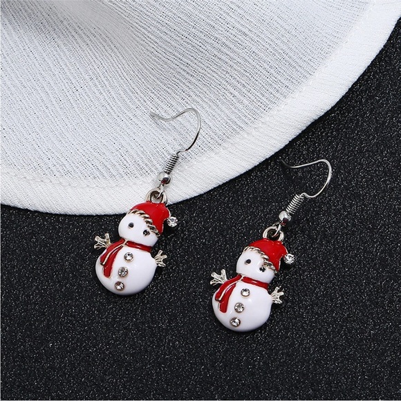 Women Christmas Hook Drop Dangle Earring Charm eardrop Jewelry Xmas Party - Picture 7 of 8